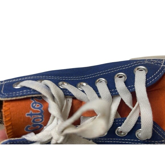 Converse  Florida Gators Skicks low top  sneakers shoes Unisex Size 10 Mens - Picture 12 of 12